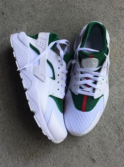 nike huarache gucci custom|Nike Huarache shoes stockx.